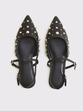 Abercrombie Slingback Flats - 7.5